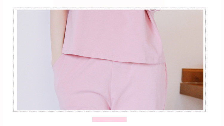 Pyjama pour femme en Coton à manches - Ref 2996210 Image 20