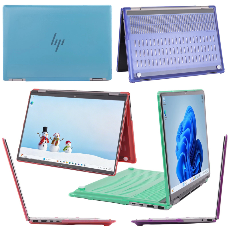 Suitable for Hp Omnibook 5 Flip 2-in-1 Laptop 14-Fp/Km Notebook Protective Case 14-Fm/Fk/Fe Shockproof, Drop-Proof, Scratch-Proof, Bump-Proof Body Cover