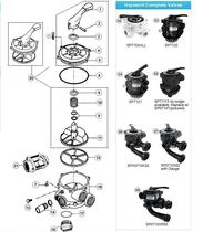 American original hayward Henwo (happy) side out Top 1 5 2 inch sand cylinder head and accessories