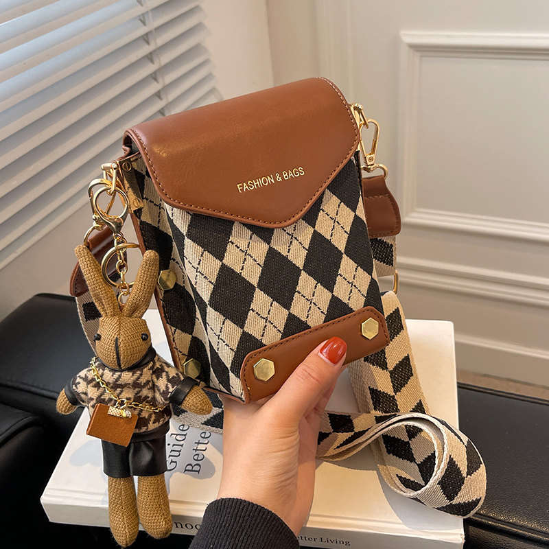 French niche put small bag women's 2022 new style mini small shoulder bag high-end broadband cross-body bag leather