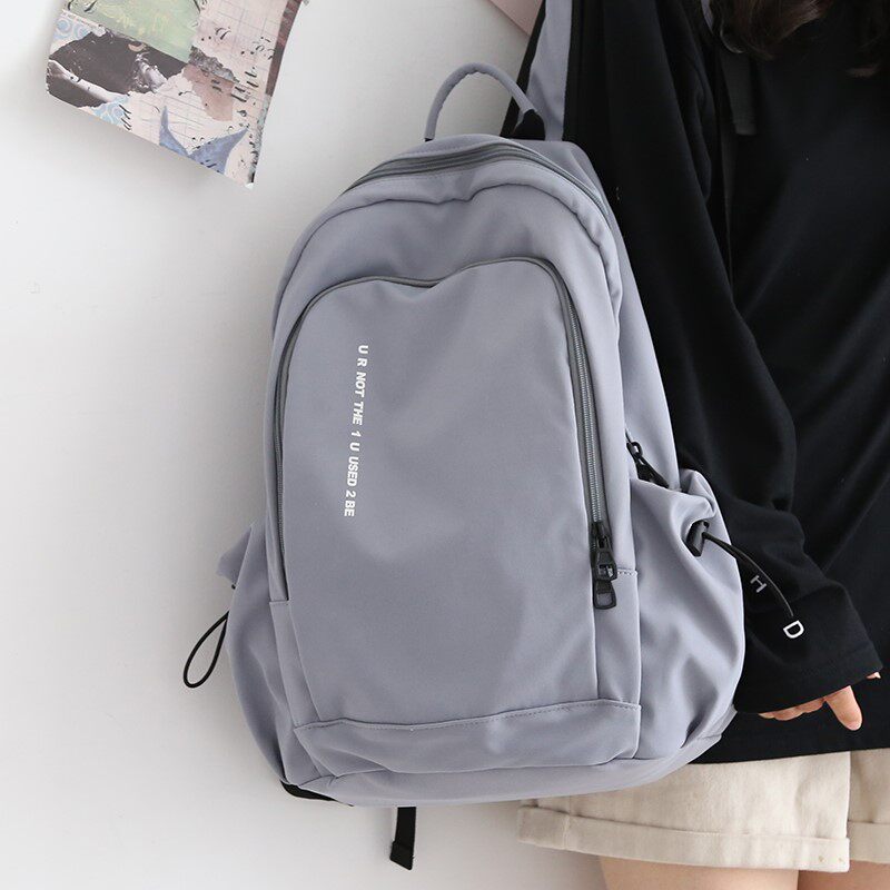 UK Fozens Mori Department 100 lap Large capacity Double shoulder bag Female Japan-ROK Bag Boys High School Black-covered University Students
