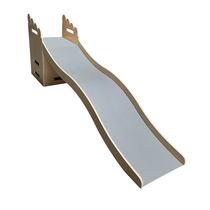 Kindergarten childrens toys sensory training wooden wave solid wood large slide vestibular disorder balance equipment detachable