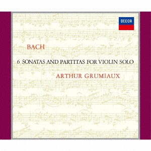 Spot UCGD-9082 3 Bach: A Cappella Violin Sonata Grumeo 2SHM-SACD