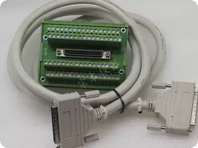 SCSI68 adapter relay terminal block rail installation DIN-68S-1 with wire 2 m