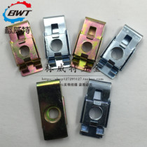  Color zinc insert nut Iron nut Clip nut Card nut Elevator slider fixed nut M3456