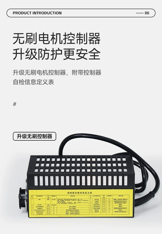 Wapton không chổi than tự làm sạch máy mài Putty tường giấy nhám máy đánh bóng điện không bụi máy mài chính hãng