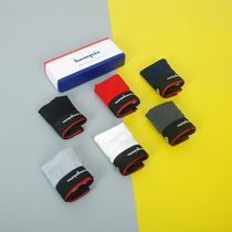 Tide brand style les handsome t neutral cotton wide-brimmed flat angle four-angle underwear Solid color large size female sports student briefs