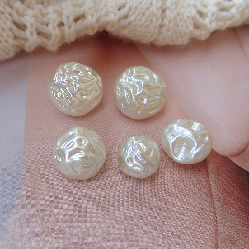 Dark Eye Beige Baroque Pearl Buttons Chiffon Shirt Button Wool Knitwear Baby Cardigan Button Dark Eye Beige Baroque Pearl Buttons Chiffon Shirt Button Wool Knitwear Baby Cardigan Button