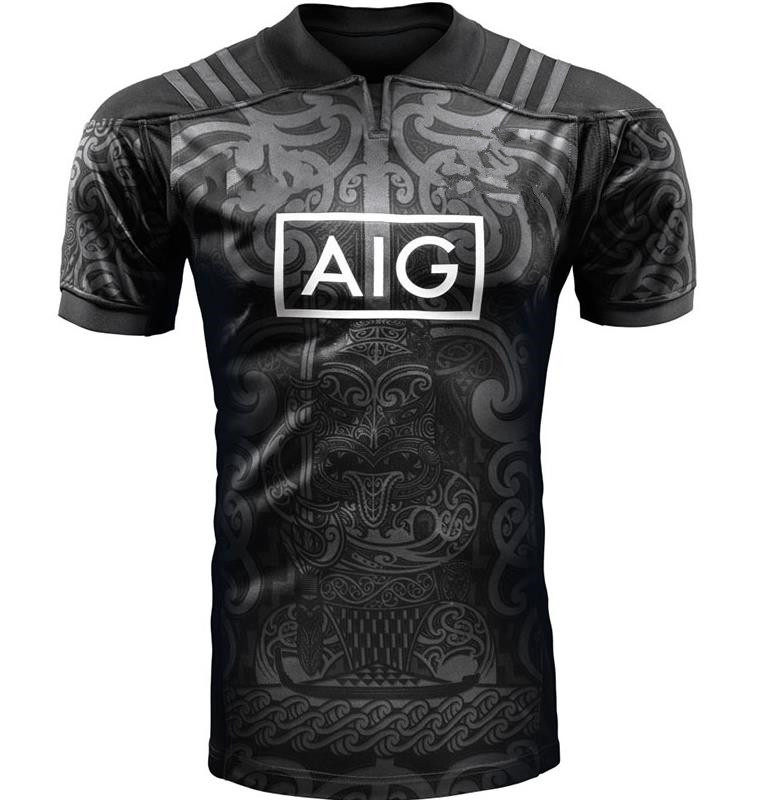 2020 comeback New Zealand full black team Maori rugby clothes all blacks Maori rugby jersey