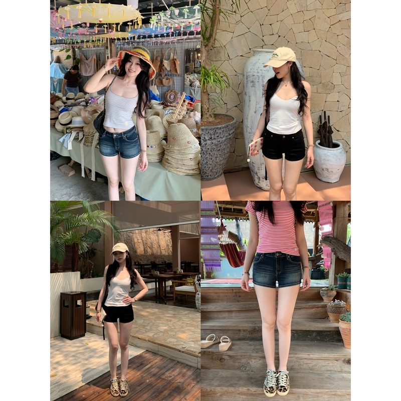 Popchee|Beautiful Girl Shorts|Multiple Versions of the Hip-Hugging Denim Shorts~ Available in Two Colors! Popchee|Beautiful Girl Shorts|Multiple Versions of the Hip-Hugging Denim Shorts~ Available in Two Colors!