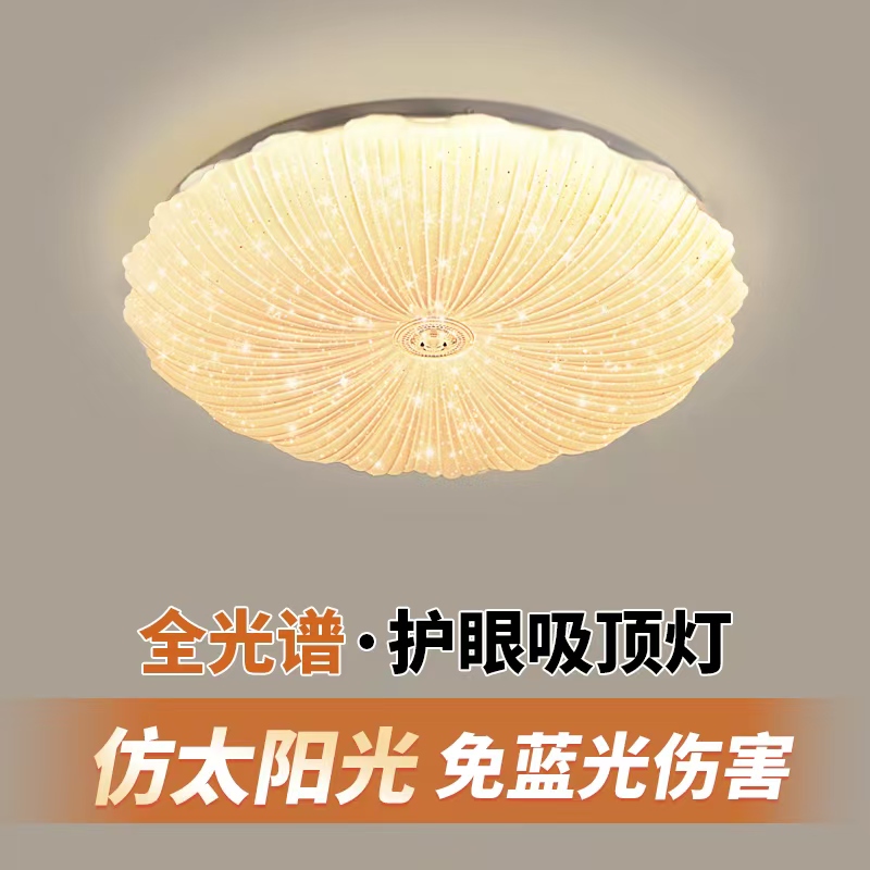 2026 New Living Room Lamp Shell Ceiling Lamp Led Bedroom Lamp Simple Modern Children's Room Dining Room Lighting Fixtures
