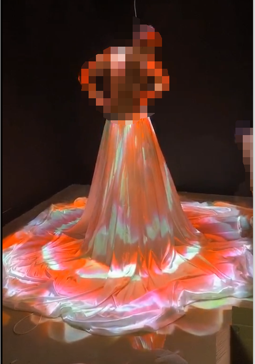 Holographic Wedding Stage Dazzling Wedding stage Beautiful Good-looking Interactive Holographic Stage Projector Stage Virtual Scene