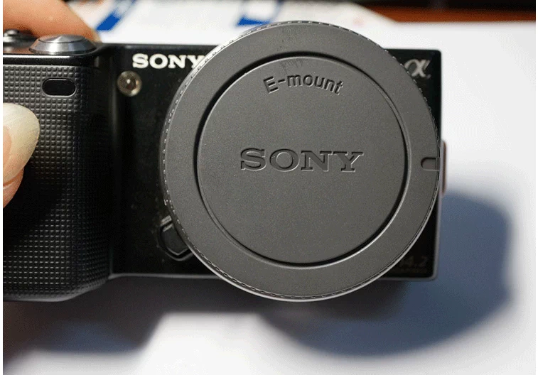 máy ảnh SLR cơ thể nắp ống kính nắp phía sau phía trước + áp dụng Sony SONYA33 A35A55 A65A77 A290 - Phụ kiện máy ảnh DSLR / đơn