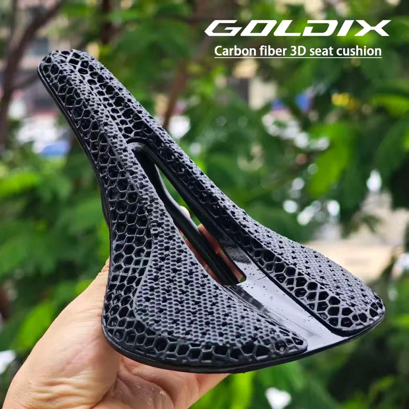 Goldix Ps-Glaxy 3D Printed Carbon Fiber Seat Cushion Ultra-Light Road Mountain Bike Racing Seat Cushion