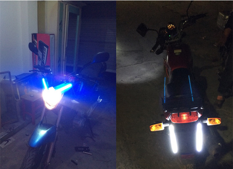 Scooter sửa đổi đèn lái xe phụ kiện đèn trang trí WISP LED chassis lights đèn chạy ban ngày với 12 V siêu sáng