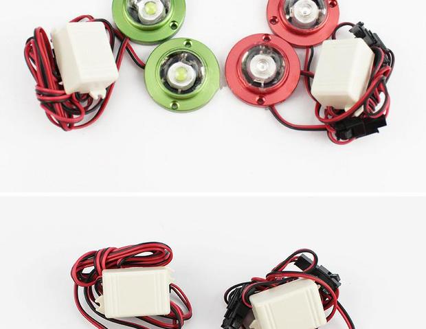 Xe tay ga sửa đổi phụ kiện led bóng đèn giấy phép tấm vít đèn rogue đèn nhấp nháy siêu sáng 12V WISP - Đèn xe máy đèn pha xe wave
