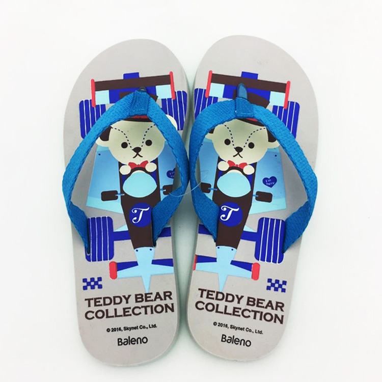 Benny Road Dép Đàn ông và Phụ nữ Hoạt hình Graffiti Dễ thương Flat Flat với Ghim Xu hướng Cá tính Thời trang Dép đi biển dép xỏ ngón nam
