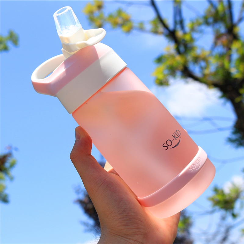 Scrub simple straw cup adult maternity dedicated teenage girl pregnant woman adult with straw water cup girl portable cup