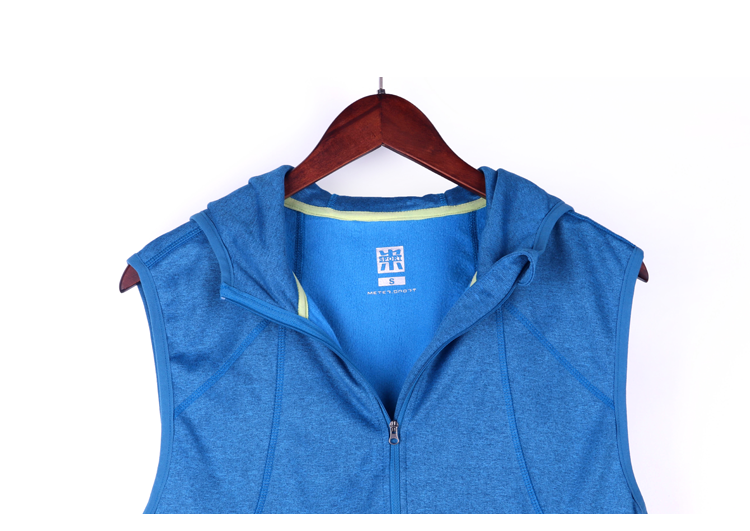 2018 mùa xuân và mùa hè của nam giới thể thao chạy giản dị knit trùm đầu không tay vest thể thao vest kích thước lớn lỏng vest quần thun thể thao nam
