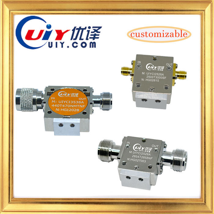 RF isolator FM broadcast band communication band coaxial isolator frequency can be customized