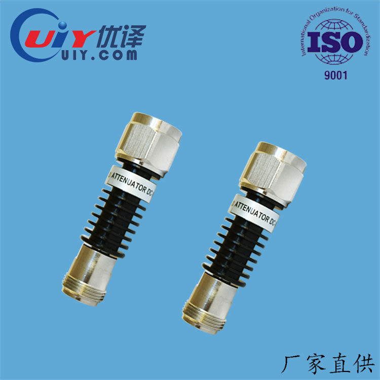 DC-18G 10W Coaxial Fixed Attenuator N-type Attenuator 10db 20db 30db RF Attenuator