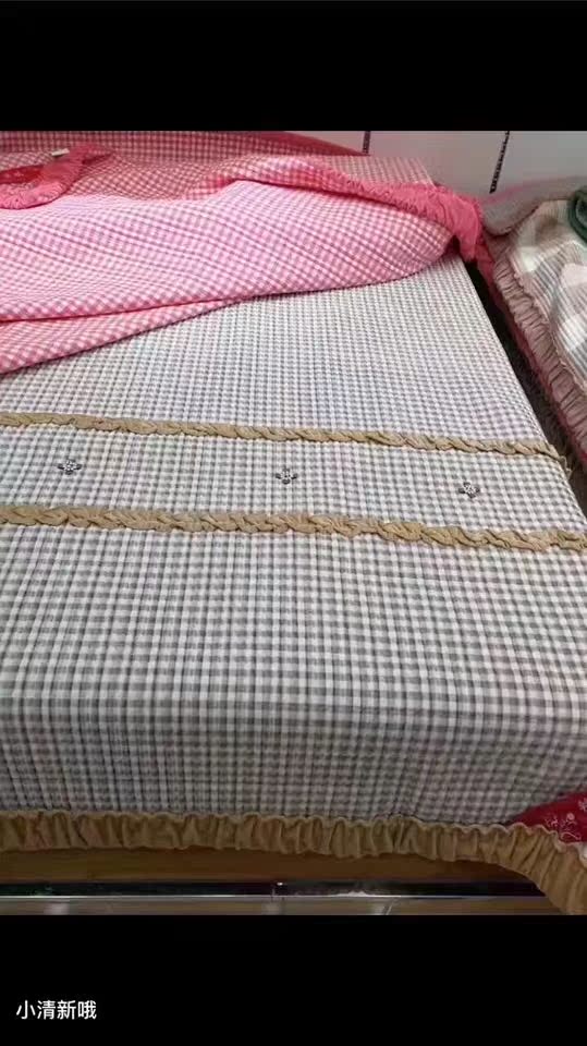 Pha lê nhung chống tĩnh điện kẹp bông cạnh dày ấm chăn đa năng chăn bông hai mặt trải giường drap giường everon