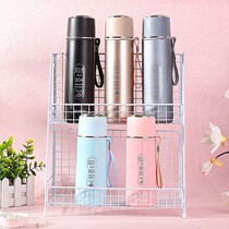 Mini thermos cup female portable small 350ml stainless steel children 304 water Cup male students cute simple Cup