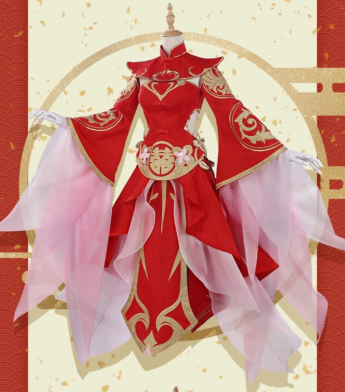 Cho thuê cosplay King Glory, tình yêu của Luna, váy cưới Zixia, cho thuê trang phục cos - Cosplay