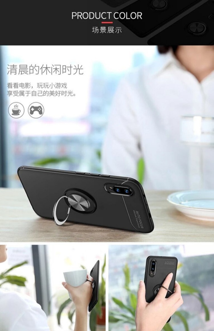 Vỏ điện thoại di động Vivoz3 i khóa một vòng Y97 đi kèm với giá đỡ vô hình một chiếc xe có vỏ mềm từ tính chống ngã nam nữ A - Nhẫn mẫu nhẫn nam đẹp 2020