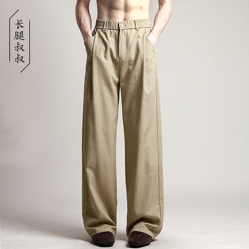 Long-Legged Uncle Tall Men's Extra-Long Pants Summer Extra-Long Tencel Linen Casual Pants Old Money Style Extra-Long Men's Pants Long-Legged Uncle Tall Men's Extra-Long Pants Summer Extra-Long Tencel Linen Casual Pants Old Money Style Extra-Long Men's Pants
