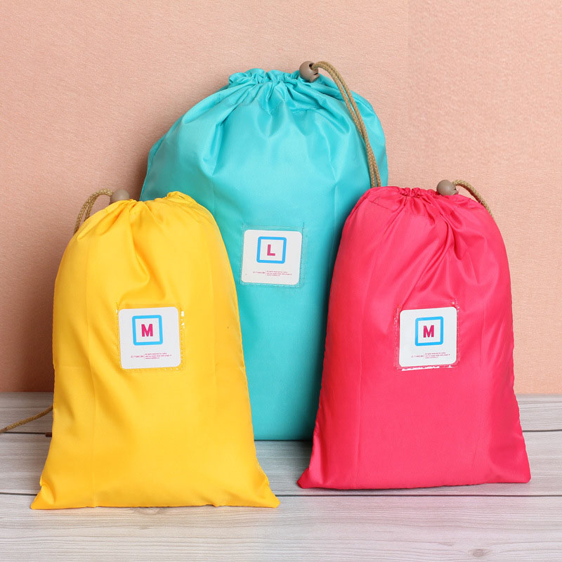 Travel Lingerie Cashier Bag Drawing Rope Bunch Pocket Clothes Containing bag Suitcase Finishing Bag Clothing Finishing bagging