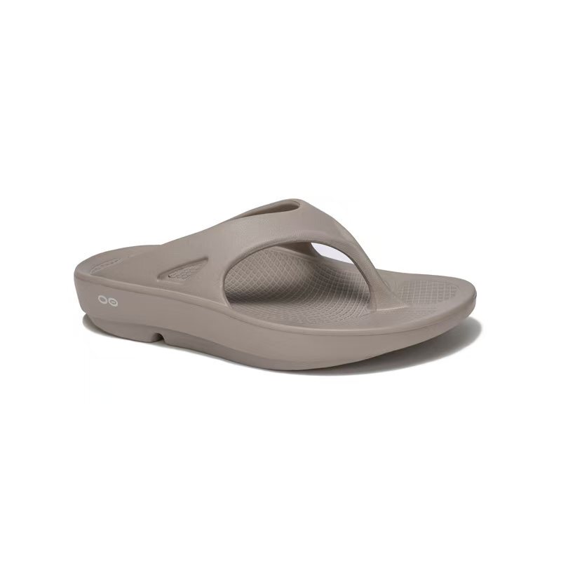 Oofos Eva Men's Recovery Shoes with Thick Soles, Massage and Shock-Absorbing Features, Sports Support Flip-Flops, Post-Workout Women's Slippers