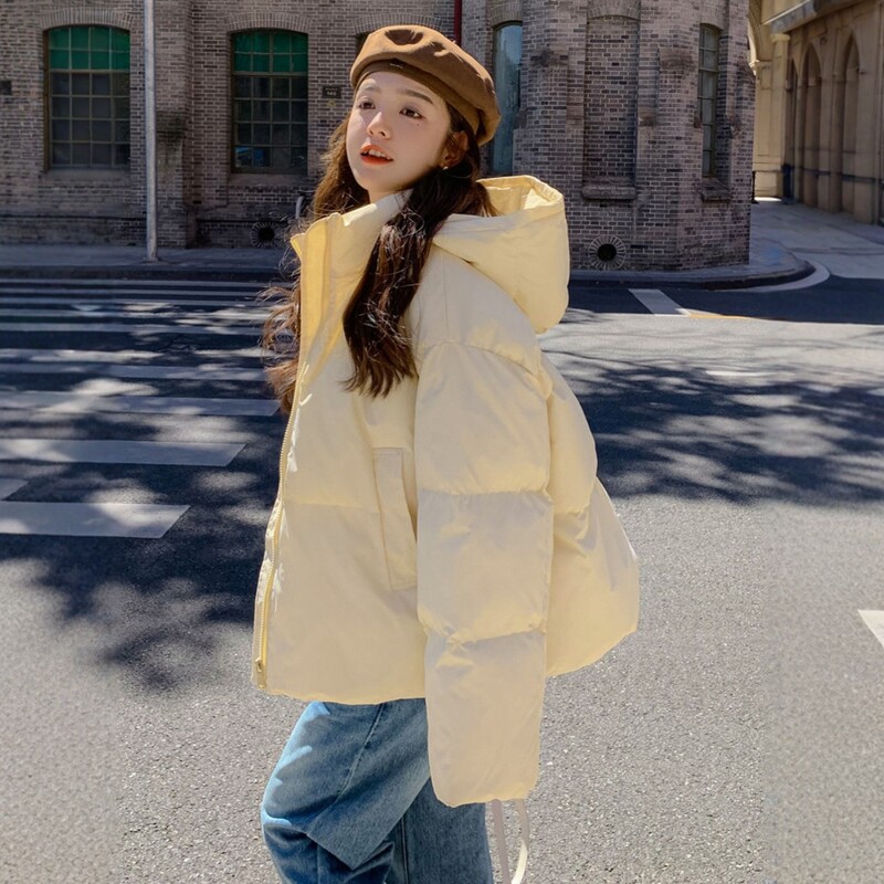 High-End Stylish down Jacket for Women, Winter Sweet Korean-Style Versatile Coat, Super Beautiful Cotton-Padded Jacket, 2026 New Model, Warm High-End Stylish down Jacket for Women, Winter Sweet Korean-Style Versatile Coat, Super Beautiful Cotton-Padded Jacket, 2026 New Model, Warm