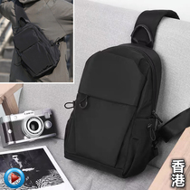 Hong Kong Chao brand messenger bag men's chest bag street cross bag casual multifunctional chest backpack crossbody shoulder bag