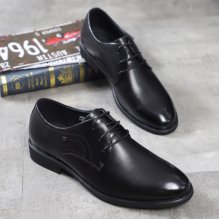 Whitt men's shoes fall 21 new top layer cowhide formal shoes Derby shoes leather business shoes casual shoes leather shoes