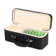 Bracelet storage box 15-bit emerald jade bracelet storage multiple large-capacity home portable hand-held suitcase high-end bracelet box