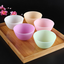 Mask bowl Beauty salon Silicone Gel Bowl dressing Skin Tool Clay Film Exclusive Use Jars Soft Hair Spoon Silicone Face