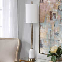 UTTERMOST lamp new American imported steel stone designer living room study Villa Creative lamp