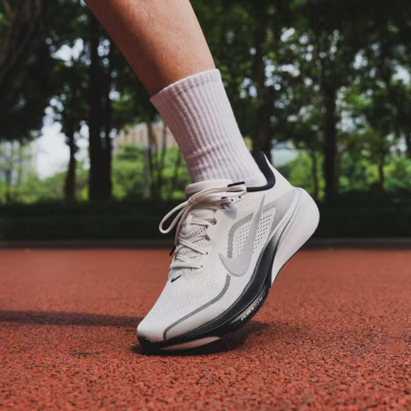 Nike/Nike Pegasus42 Comfortable Breathable Rebound Running Shoes Men's White Gray Black Ii7210-100