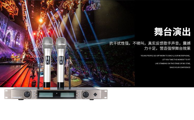 mic loa bluetooth U phần một với hai dây micro KTV karaoke hội nghị OK nhà micro chuyên dụng sân khấu mic c11