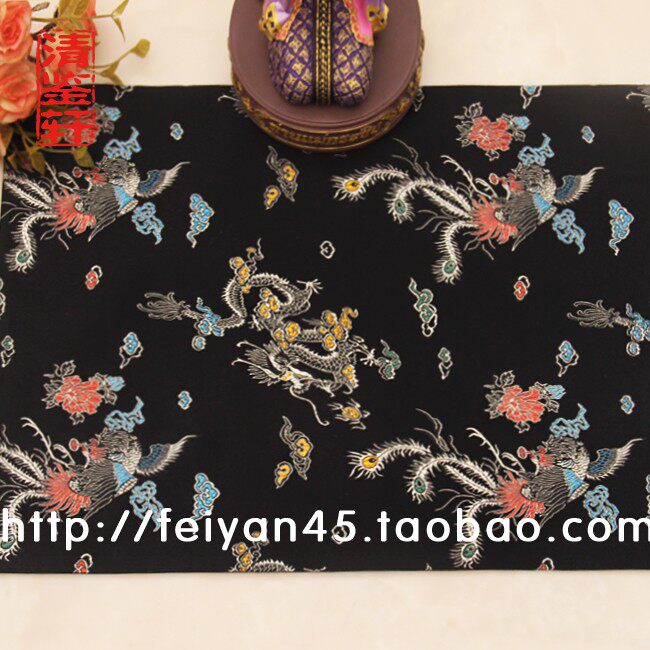 Thailand Buddha card table mat fabric satin double-layer custom-made size features good-looking environment decoration