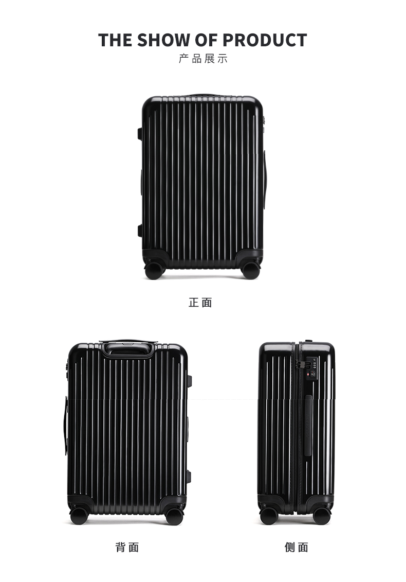 Jinlilai xe đẩy trường hợp quầy xác thực 20 inch hành lý phổ quát bánh xe lên máy bay khung kéo vali nam và nữ - Va li vali đẹp
