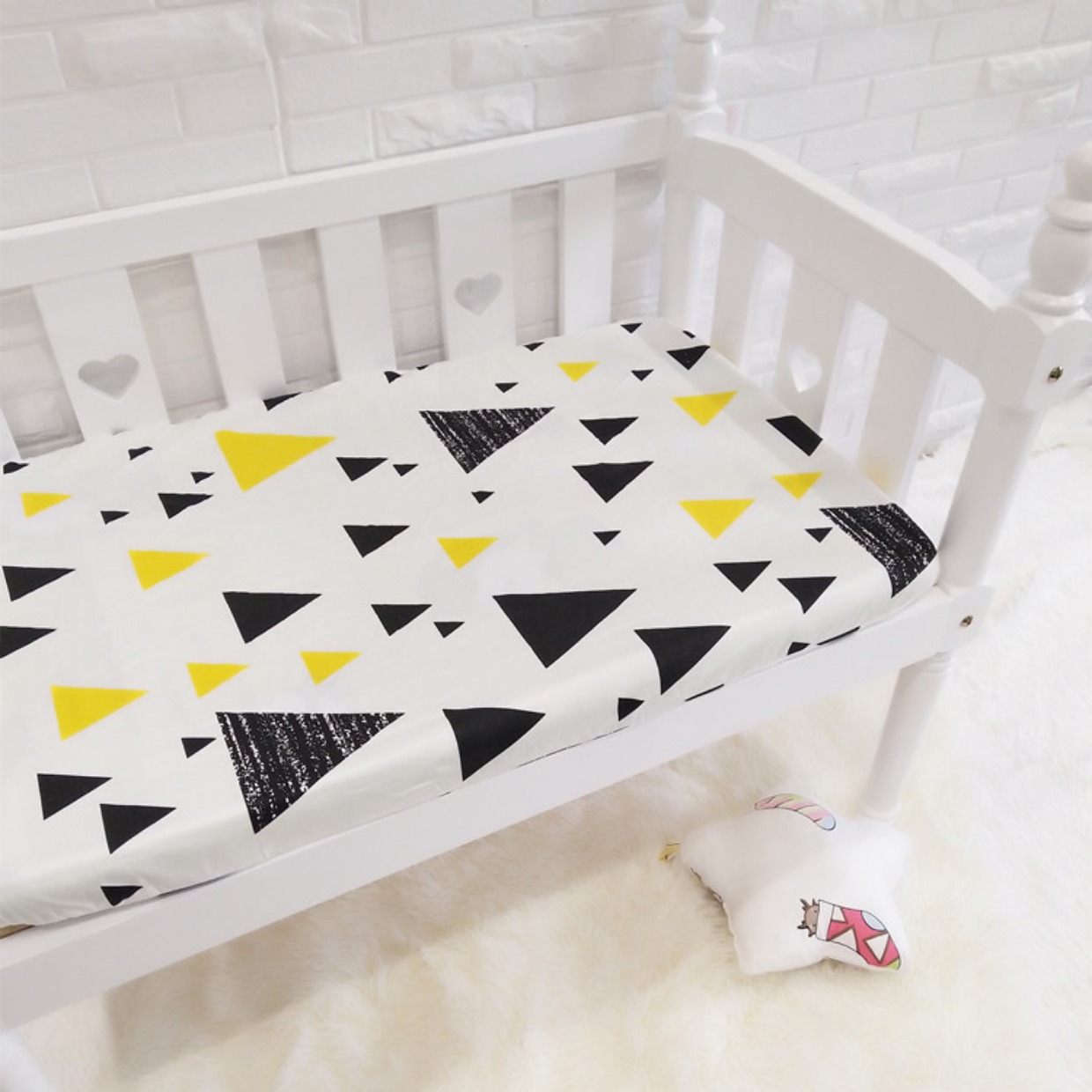 Giường cũi tùy chỉnh 笠 in cotton bốn mùa phổ biến bộ đồ giường trẻ sơ sinh MQQ2a4ZIul - Túi ngủ / Mat / Gối / Ded stuff gối chống bẹp đầu babymoov