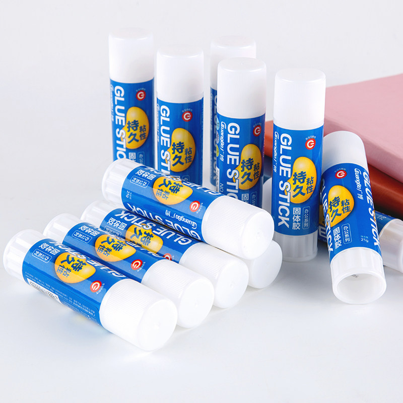 Guangbo Solid Gum Glue Stick Stationery Single Branch Clothing 9g High Viscosity Children Handmade Class Glue Adhesive Office Supplies School Supplies Wholesale-Taobao