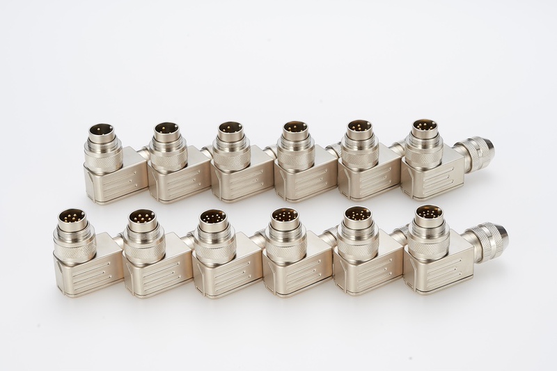M16 Elbow All-Metal Waterproof Connector Aviation Plug C091 Connector Sensor Plug 2-24 Pins M16 Elbow All-Metal Waterproof Connector Aviation Plug C091 Connector Sensor Plug 2-24 Pins