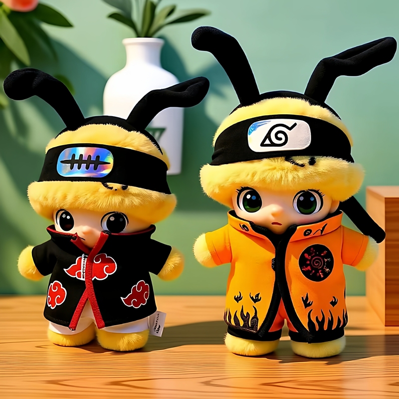 Dimoo Naruto Akatsuki Clothing Set Dimoo World Plush Doll Clothes Only Sell Clothes