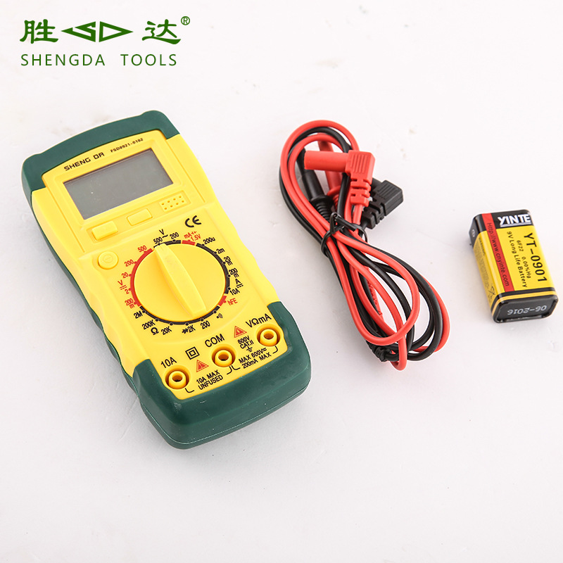 Shengda boutique Professional-grade digital electronic digital display universal meter Industrial-grade universal meter Full protection does not burn the meter