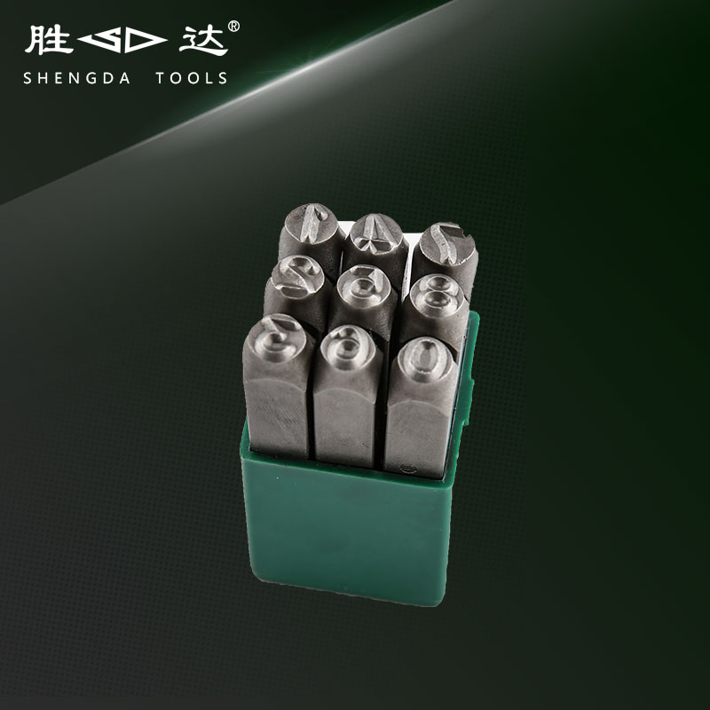 Shengda Steel Printed Number 9 Digital Steel Character Code Chisel Punch Character Steel Digital Steel Punch