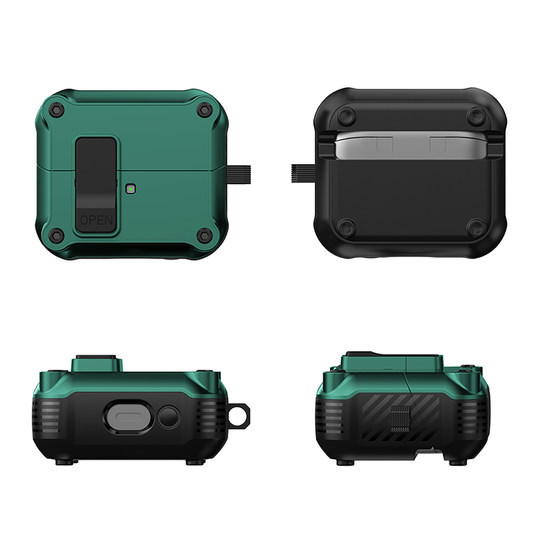 Mecha Galaxy Buds3Pro earphone case anti-fall lock suitable for Samsung Galaxy Buds 3 Pro protective cover Buds3 protective case simple soft case