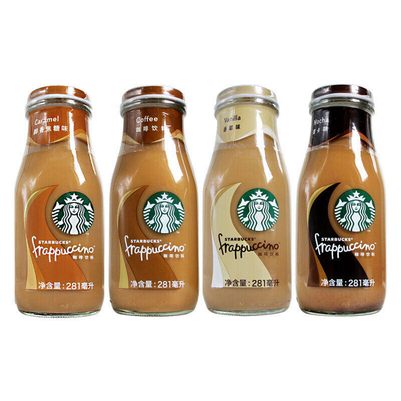 Star Bark Starfish Iced Drink 281ml * 12 bottled as a drink espresso Four flavors are arbitrarily matched